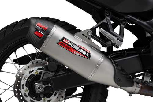 Yoshimura RS-12 ADV Street Slip-On Exhaust with Matte Carbon Fiber End Cap - Part 12755BS520