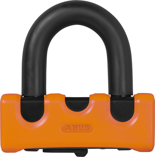ABUS Granit Xs67 Disc Lock Orange - Level 14 Security with Double Locking Bolt