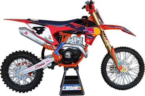 NEW-RAY 1:12 Scale Red Bull KTM Chase Sexton #4 Die-Cast Model