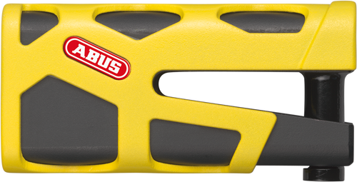 ABUS Granit Sledg 77 Disc Lock with Yellow Finish and Enhanced Security