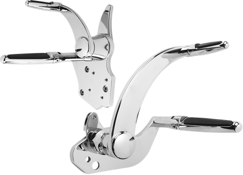 HAWG HALTERS INC Forward Controls for Harley FLH 2014-2025 – Chrome or Black with Contrast Cut