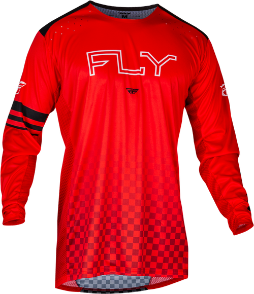 Fly Racing Rayce Bicycle Jersey Red Large