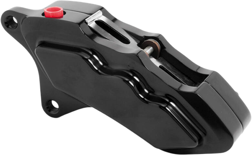HAWG HALTERS INC LHSAB6001 6-Piston Differential Front Caliper for 1984+ Vehicles with 11.5" Rotor, Black Finish