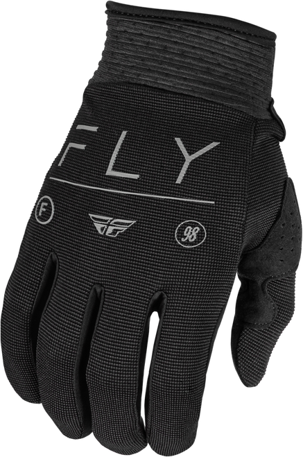 Fly Racing Youth F 16 Gloves Black/Charcoal Y2XS - All-Around Performance Riding Gloves