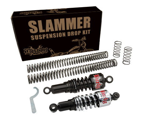 Burly Brand Slammer Kit Black for Harley Davidson FXD 2006-2017 – Part B28-1003B