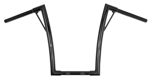 Burly Brand Louie 16-Inch Black Ape Hanger Motorcycle Handlebar, Part B12-7008B