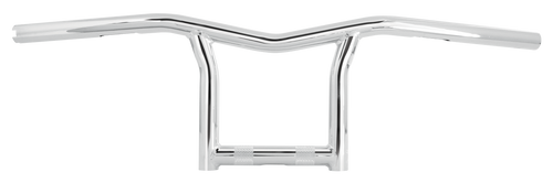 BURLY BRAND Sid 8-Inch Handlebar with 1-Inch Thickness in Chrome - Part B12-6030C