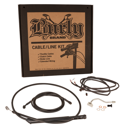 Burly Brand Control Kit 13-Inch for Bagger Harley-Davidson 2021-2022 – Black