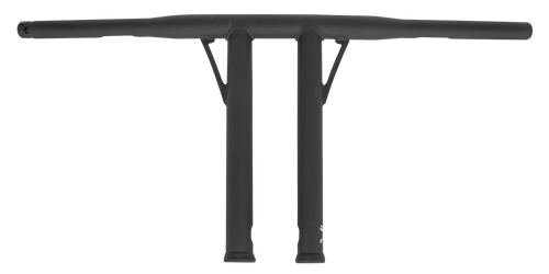 Burly Brand Folsom 12-Inch Matte Black Handlebar (Part Number B12-5505TB)