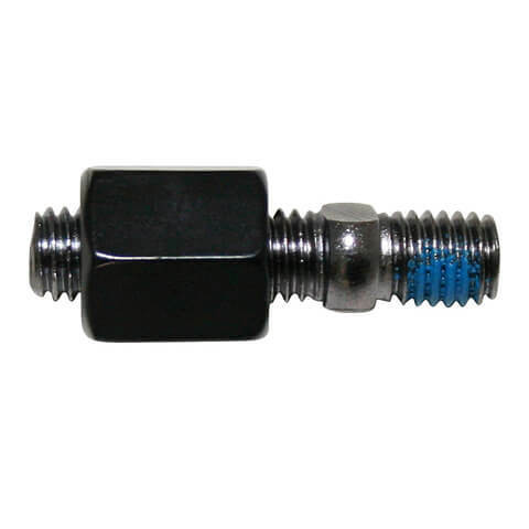 Highsider Mirror Adapter - Black M8x1.25 to M8x1.25 Right Thread, Part 304-045