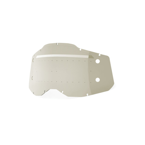 100 Percent RC2/AC2/ST2 Forecast Sonic Bumps Smoke Lens - High-Performance Motorcycle Eyewear
