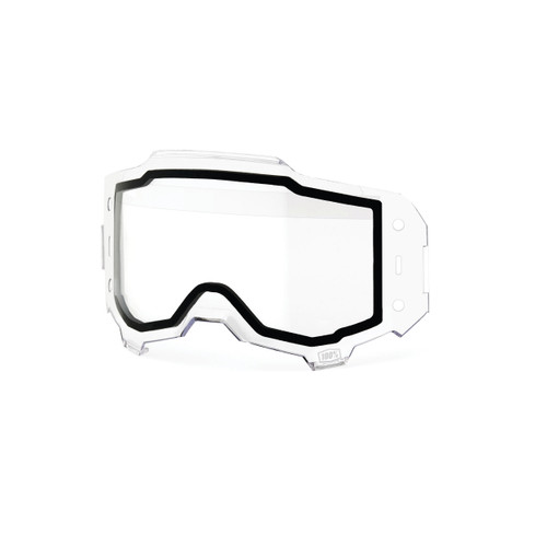 100-Percent Armega/Armatic Forecast Dual Pane Clear Lens (Part #59064-00001)