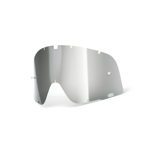 100 Percent Barstow Sheet Mirror Silver Lens Part 59001-00002