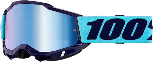 100-Percent Accuri 2 Watercraft Goggle Vaulter Mirror Blue – Premium Performance Sports Eye Protection