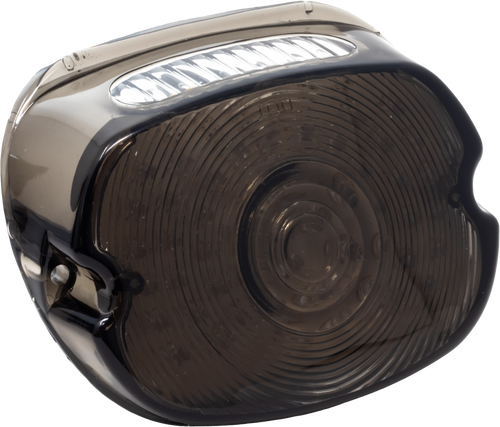 Letrik Lighting Co LLC-SLTL-S-ST Slantback Low Profile LED Smoked Lens Taillight for Harley Davidson Lowrider ST 2022