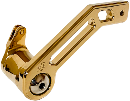 PRO ONE T Rex Shorty Brake Arm Gold for 2014-2022 Touring Models - Part 500773TIN
