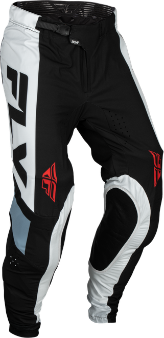 Fly Racing Youth Lite Pants Black/White/Dem Grey Size 26