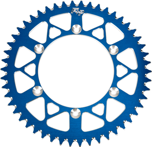 Fire Power 505-47 BLU Rear Aluminum Sprocket 47T for Suzuki and Yamaha 428 Chain