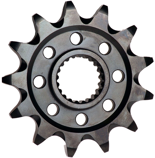 RFX FXFS 32-14 99BK Front Pro Chain Sprocket - 14 Tooth Steel with Black Zinc Finish
