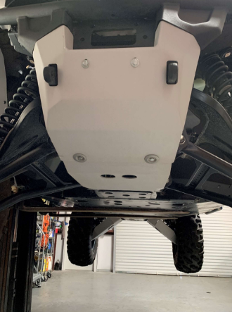 Rival Powersports USA Central Skid Plate Part 2444.7185.1 for Off-Road Vehicles