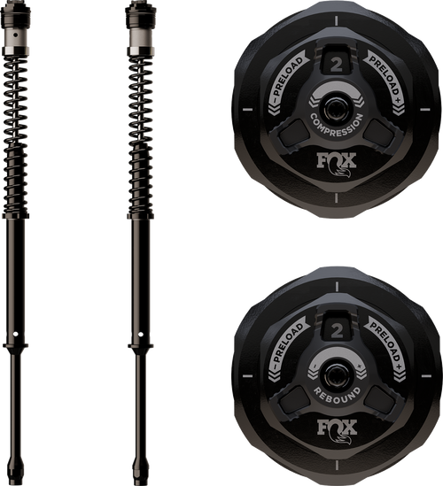 FOX Dual Adjustment 49mm Cartridge Kit for Harley-Davidson FLH `14 - Non-Inverted Forks