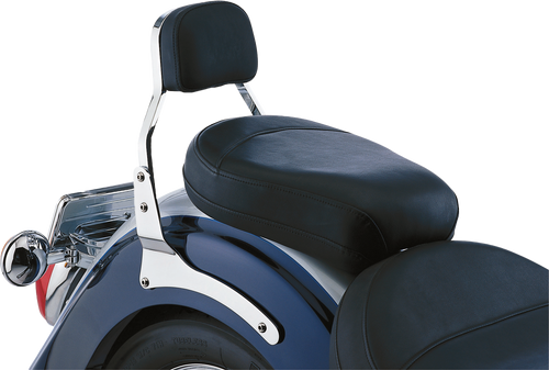 Cobra Mini Sissy Bar with Pad for VTX1300C 2004-2006 and 1800CF 2002-2008 - Chrome
