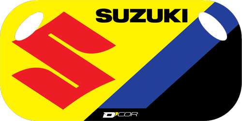 D-COR Pit Board for Suzuki - Model 60-60-140 | Durable and Stylish Moto Communication Tool