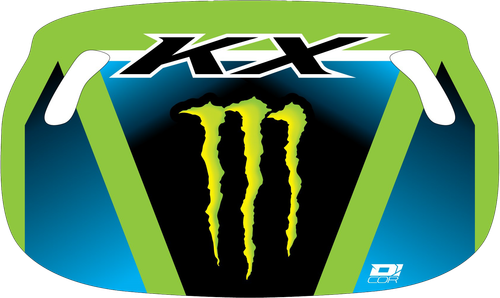 D-COR Mek Pit Board 60-60-125 for Motorcycle Racing and Pit Communication