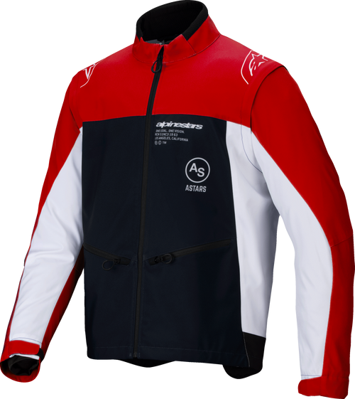 Alpinestars Lite Dura Softshell Jacket Black, Bright Red & White - 3XL