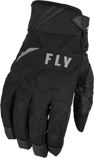 Fly Racing Youth Boundary Gloves Black Yellow - Part Number 371-0700YL