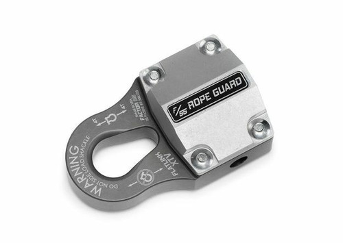 Factor 55 FlatLink XTV Rope Guard - Heavy-Duty Synthetic Rope and Steel Cable Shackle Adapter