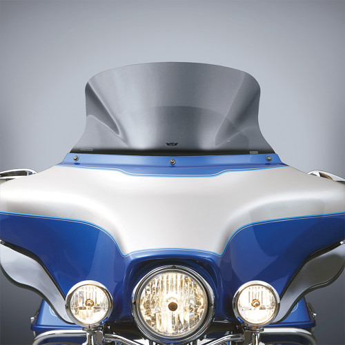 National Cycle VStream 10.75 Inch Smoke Windshield for Harley FLHT/FLHX/Trike