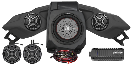 SSV Works 5 Speaker Plug and Play Kit for Ride Command Systems (Part #220-RZ5-Q5ARC)