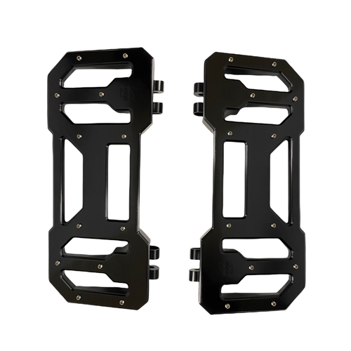 PRO ONE Pro Board V1 Floorboard - Black Anodized, 12" x 5"