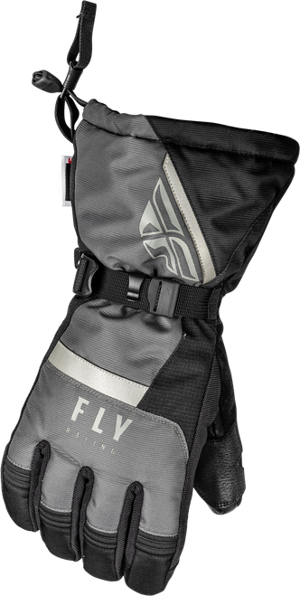Fly Racing Cascade Gloves Black/Grey Medium - Comfortable and Durable Riding Gear