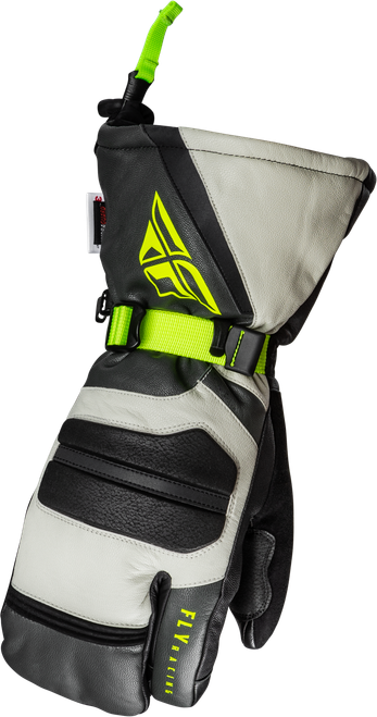 Fly Racing Ridgeline Claws Black/Grey/Hi Vis Motorcycle Gloves - Part 363-3912S
