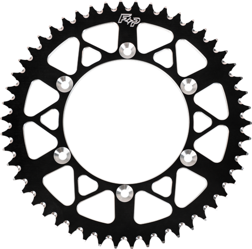 Fire Power Aluminum Rear Sprocket 51T for Kawasaki and Suzuki 520 Chain - Black