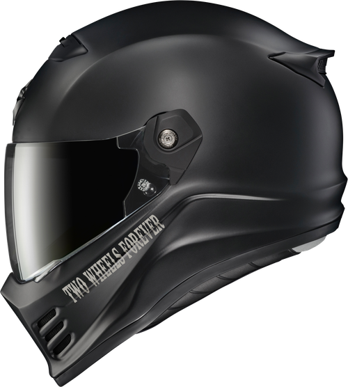 ScorpionEXO Covert FX Full Face Helmet Vtwin Visionary Matte Black - Model CFX-1103