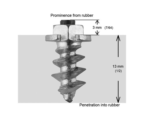 IGRIP 15mm Shoulder Screw Studs - Set of 200 for Enhanced Off-Road Performance