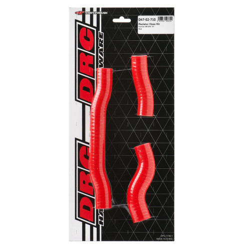 DRC Gasgas Radiator Hose Kit - Part D47-02-710 in Red