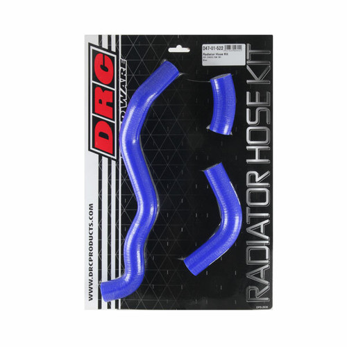 DRC D47-01-522 Radiator Hose Kit for Dirt Bikes - Durable Silicone, Multiple Colors