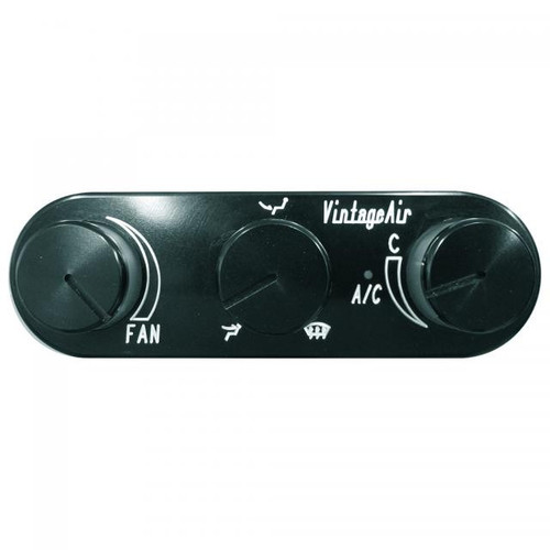 1961-66 F-100 SureFit® Control Panel Upgrade Kit - Black Anodized