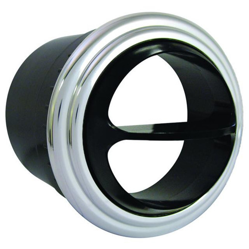 ProLine Saturn Planar Louver - Black Anodized with Polished Bezel