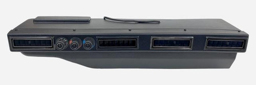 Slimline Heat/Cool Under Dash Evaporator with Black Louvers