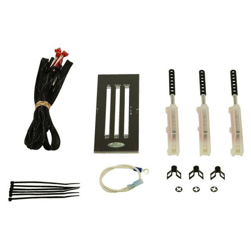 1969-74 Chevrolet Nova without Factory Air SureFit® Control Panel Conversion Kit