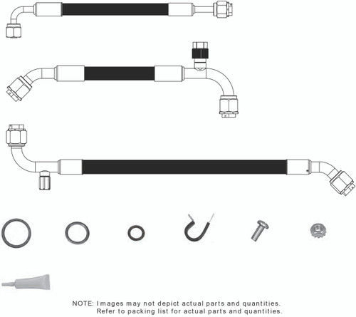 1960-66 Chevrolet Pickup L6 SureFit® Reduced Barrier Standard Hose Kit