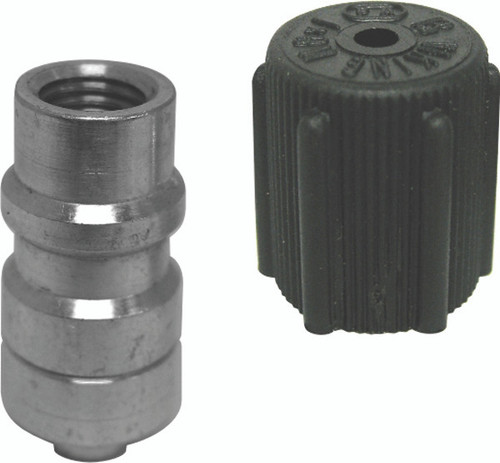 Weld-In Steel Service Port Fitting for High  Side NO 6 or NO 8 Line