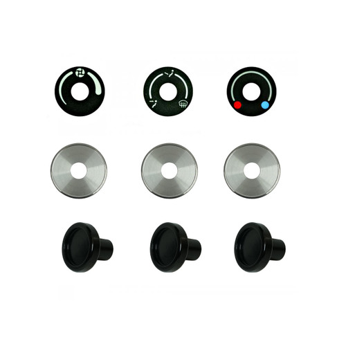 1968-83 FJ40 Land Cruiser SureFit® Control Panel Knob Upgrade Kit