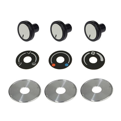 1966-77 Ford Bronco SureFit® Control Panel Knob Upgrade Kit