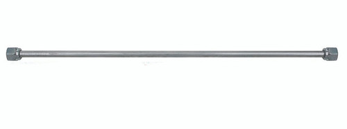 Universal Aluminum Refrigerant Line with NO 6 Female-Female Fittings - 72 IN. long